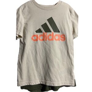 Boys Adidas 2 Piece Shorts Set